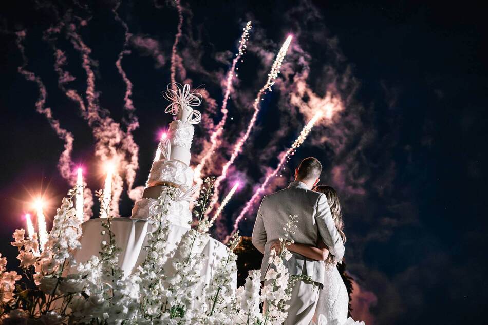Hochzeitsfeuerwerk